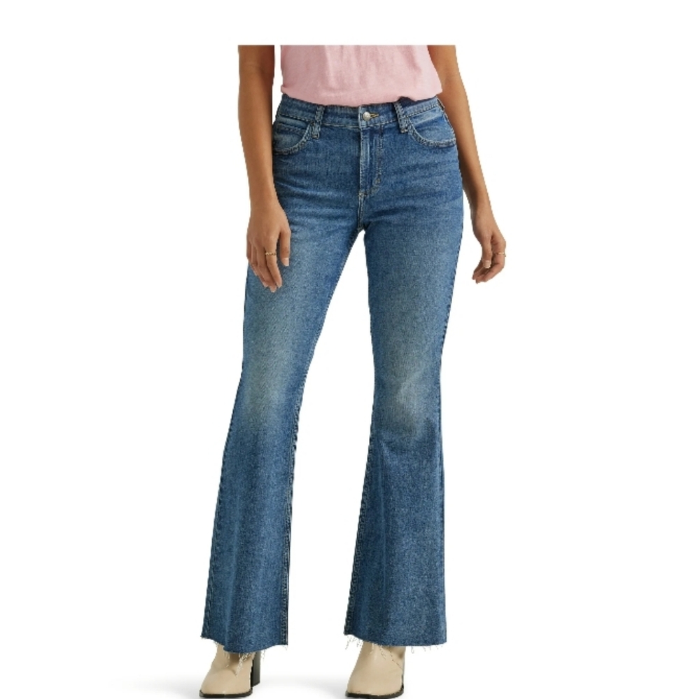 🆕 Lee Heritage Indigo Fade Flare Jeans 🆕